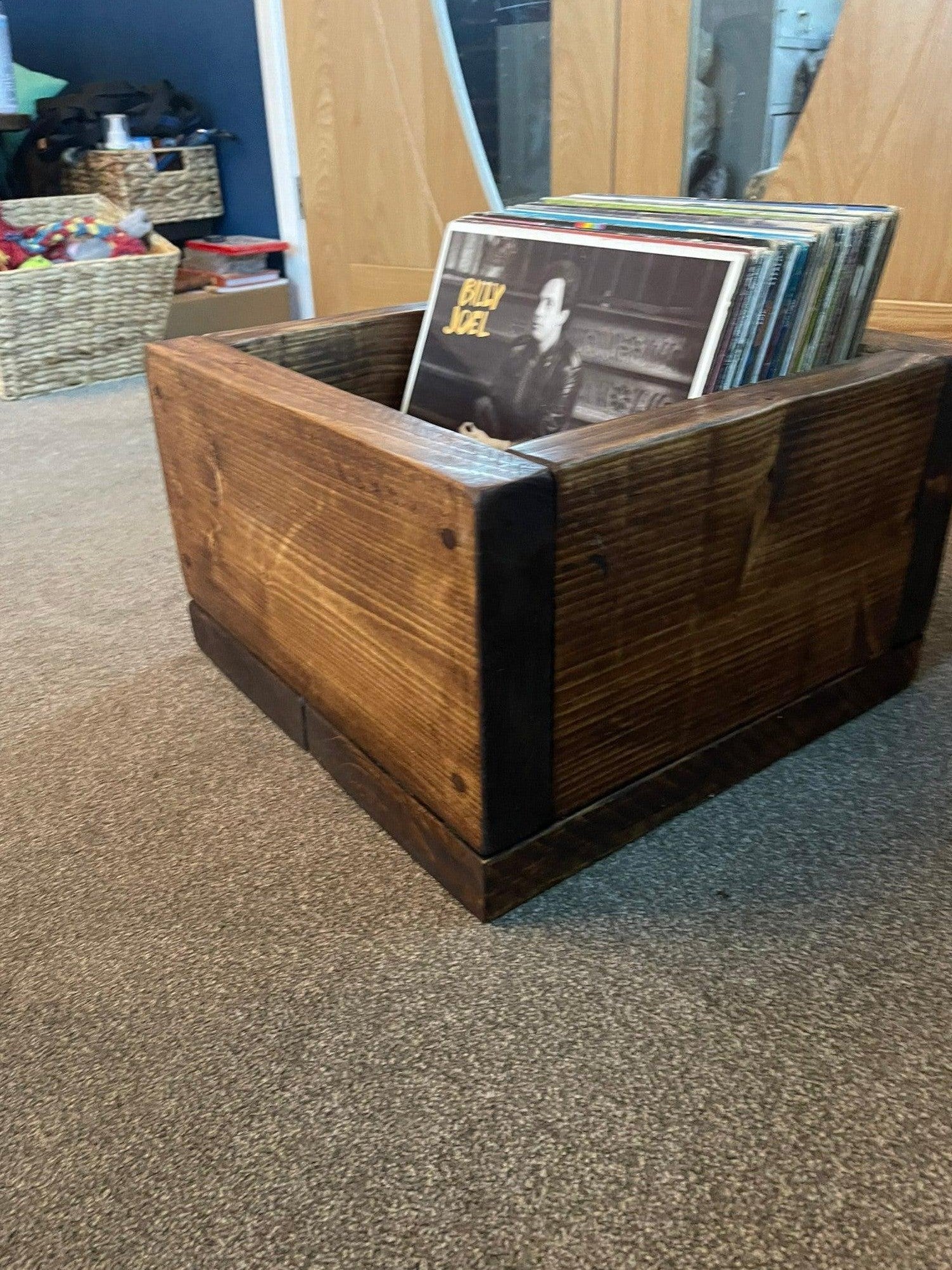Vinyl Containers Handmade Record Cabinets and Vinyl Storage for your Home ...
